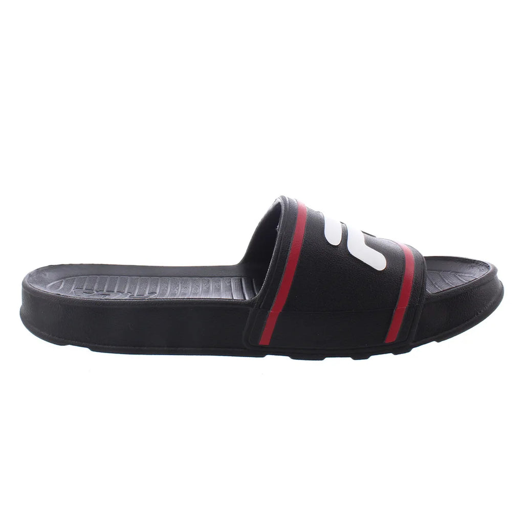 For Sleek Slide ST PS Boys Shoes Color Black/White/Red 100% Authentic Made in China Model MSS-3SM00021014