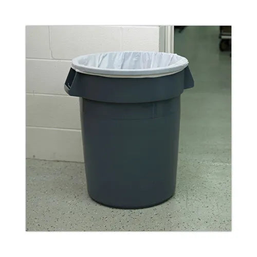 Boardwalk Z6640VNK High-Density 33-gallon 16-mic Industrial Can Liners 33 In. X 40 In. Flat Pack-Natural 200/Carton Commercial