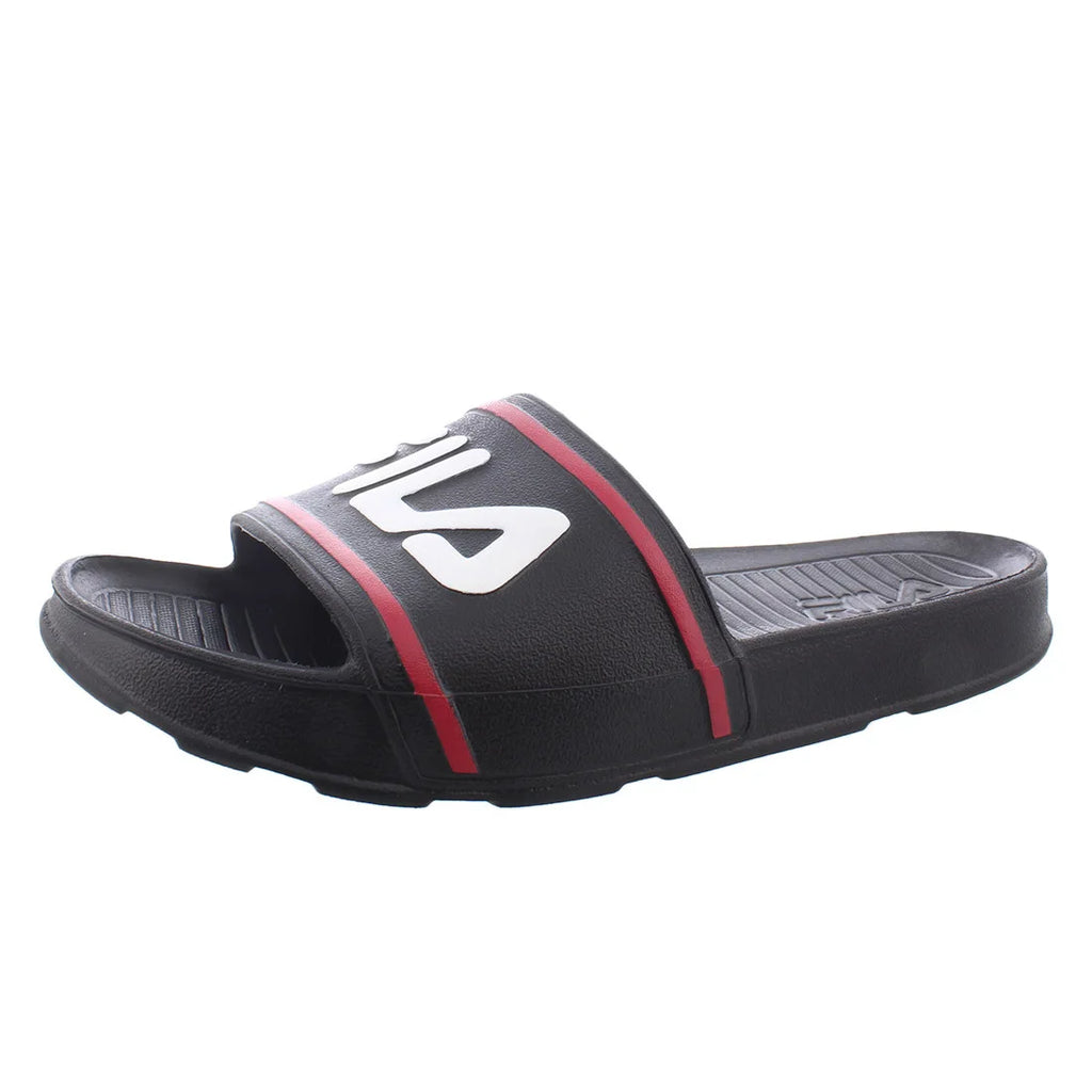 For Sleek Slide ST PS Boys Shoes Color Black/White/Red 100% Authentic Made in China Model MSS-3SM00021014