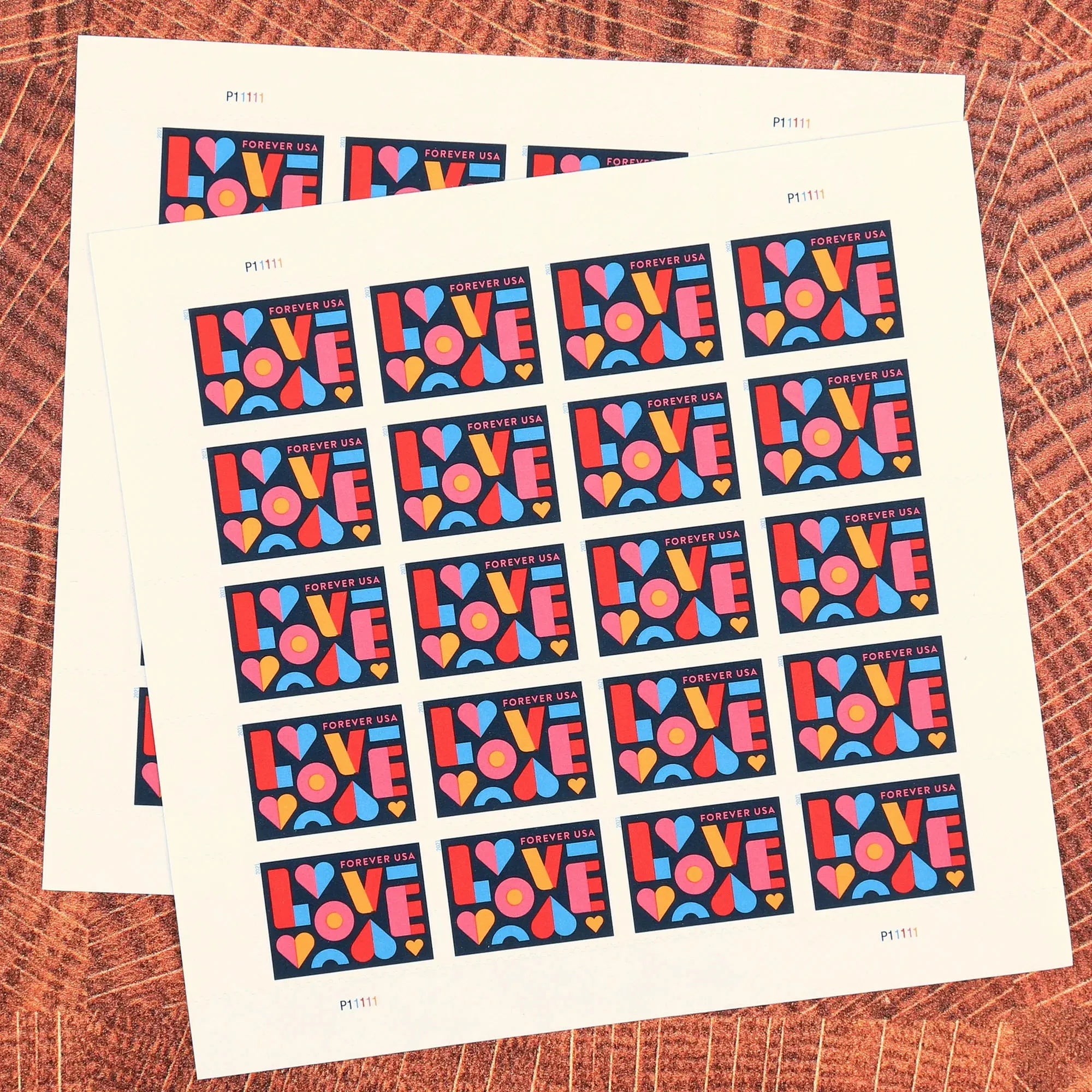 Usa Original Mail Stamps Sticker Us Forever Postal Booklet Kawaii Stamp Stickers Post Stamp Stickers for Postcard Decoration
