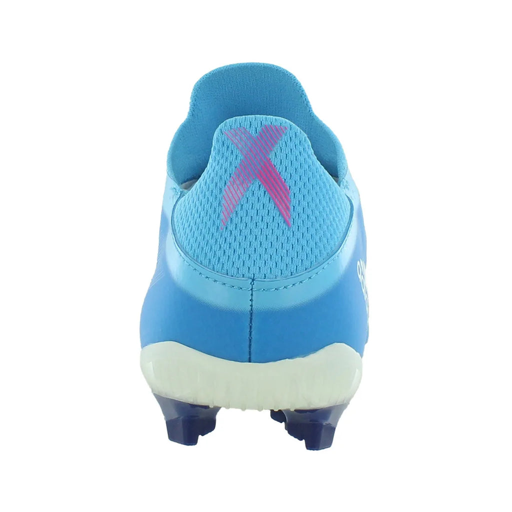 For X Speedflow.2 Firm Ground Unisex Football Shoes Sky Rush/Team Shock Pink/Cloud White Color | 100% Authentic Made China