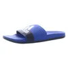 For Adilette Mens Team Royal Blue & White Core Black Slides Comfort Shoes GV9713 | 100% Authentic