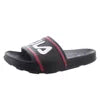 For Sleek Slide ST PS Boys Shoes Color Black/White/Red 100% Authentic Made in China Model MSS-3SM00021014