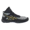 For Matflex 6 Gs Boys Basketball Shoes Size 10 Black Grey Gold Synthetic Upper Mesh Lining Rubber Outsole EVA Midsole