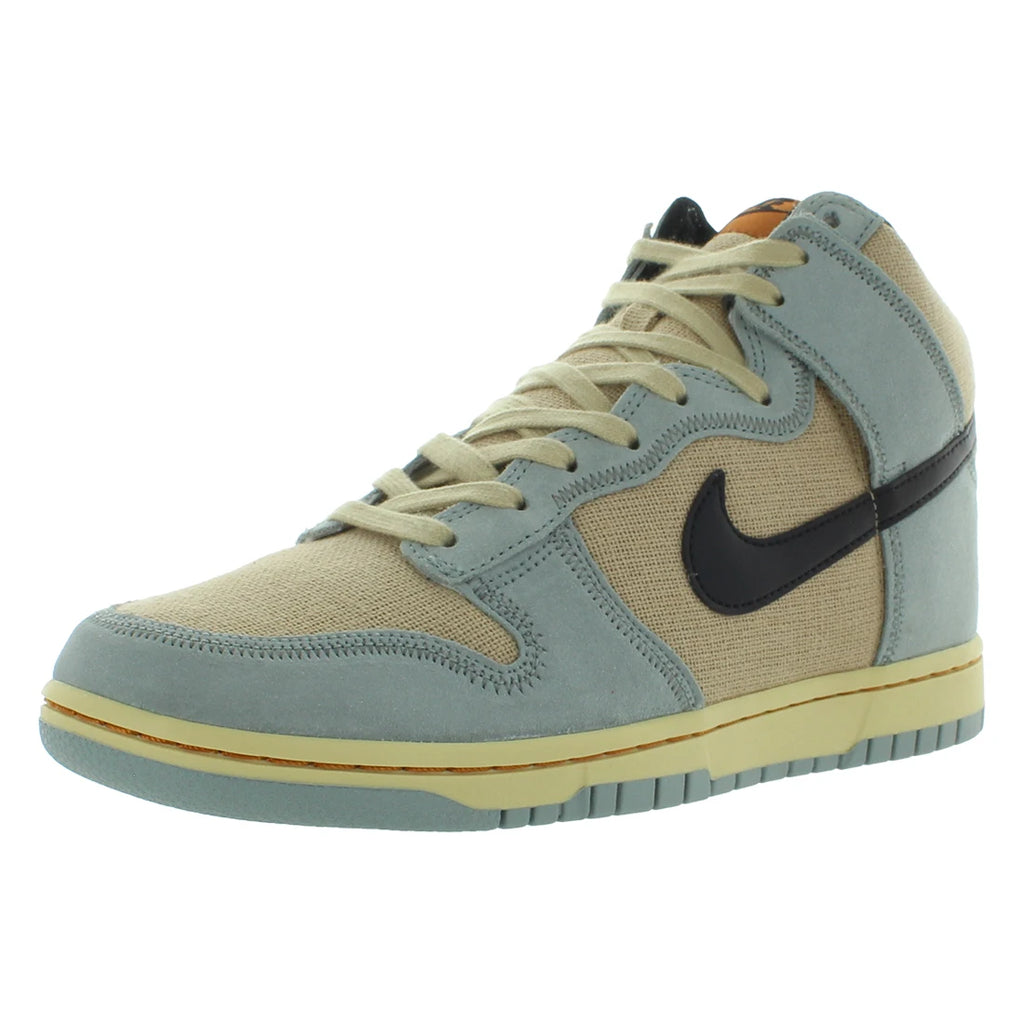 For Unisex Dunk High Retro SE Skateboarding Shoes Color Grain/Black/Light Pumice | 100% Authentic | Model FJ4191200