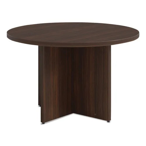 Alera AE5NNN-R48CR33 HRG 48 In. Diameter Seville Round Mahogany Conference Table