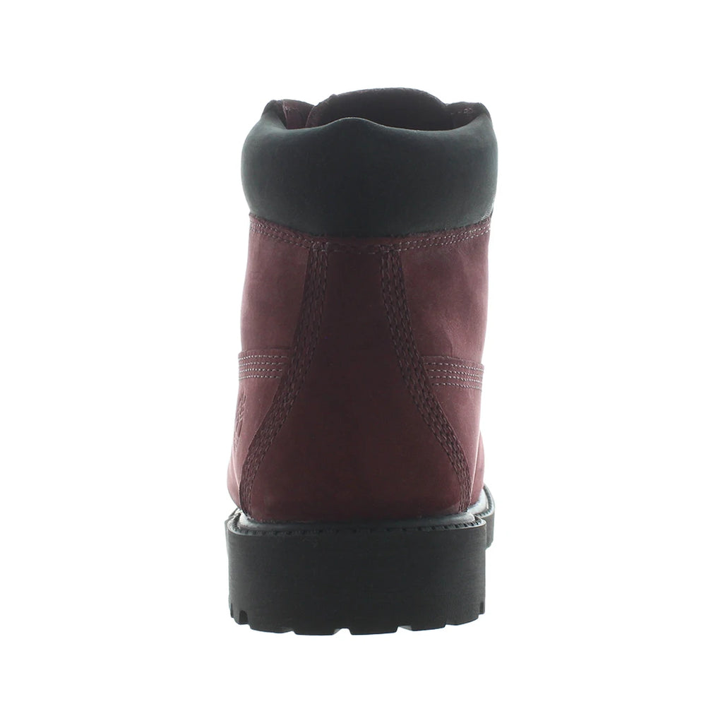 Timberland Premium PS Girls Shoes Color: Burgundy  100% Authentic