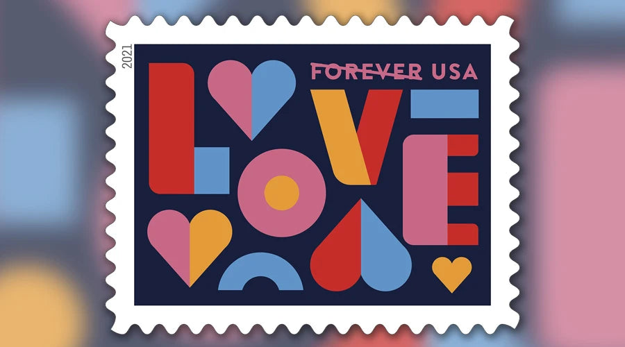 Top Rated USA Postage Stamp Forever Post Stamps Sticker American Culture Stamp Stickers Us Postal Mailing Stamps love Collection