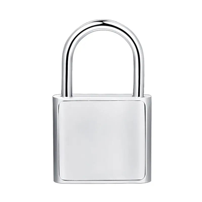 New Products 2025 Keyless Waterproof Metal Fingerprint Smart Padlock with USB Charging - Portable Mini Bike & Door Security Lock