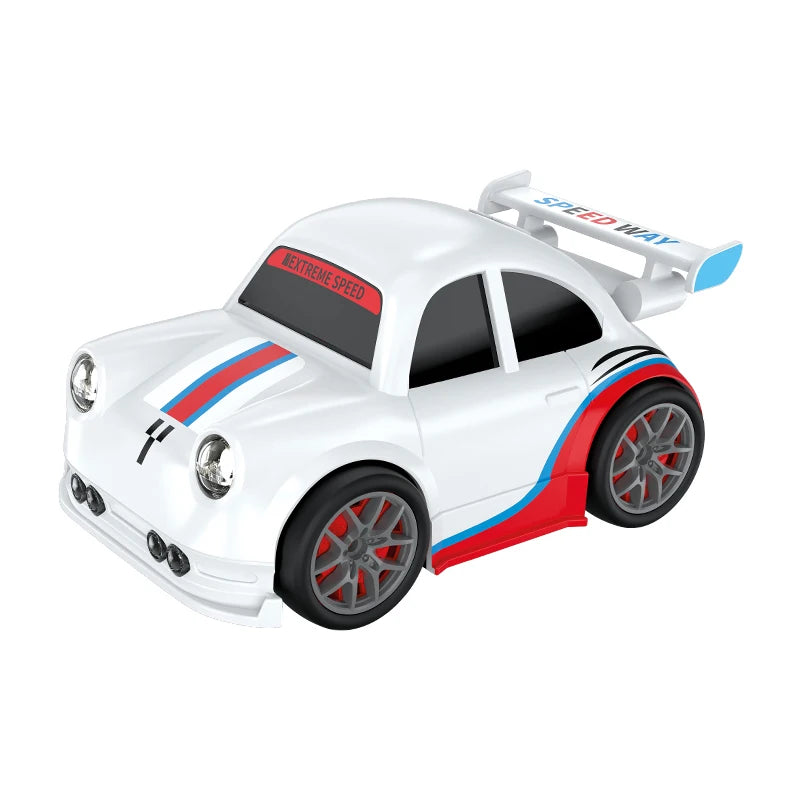 RC Remote Control 4-Channel Electric Indoor-Outdoor Drift Car with Follow Me Feature One-click Automatic Demonstration Speed Toy