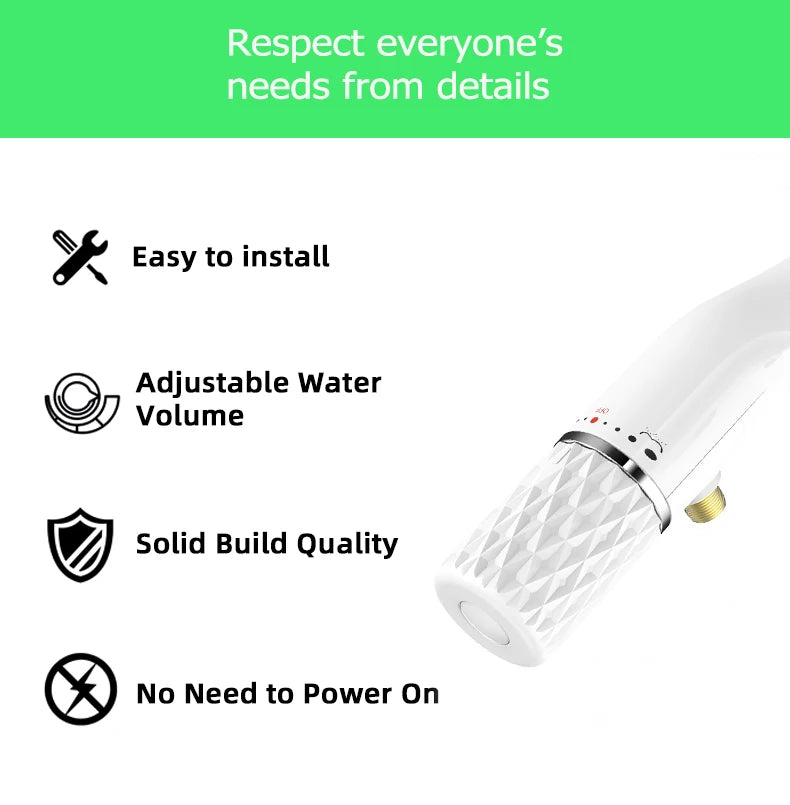 Detachable Bidet Bidet Attachment for Toilet Non Electric Fresh Water Spray Universal Fit Hygienic Self Clean Wholesale Factory