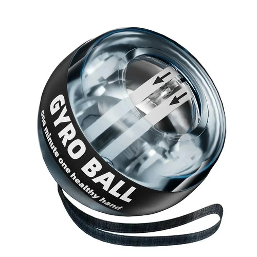 Auto-Start 410g Full Metal Gyro Ball Trainer Weighted Wrist Exercise Ball for Arm & Wrist Strength Training