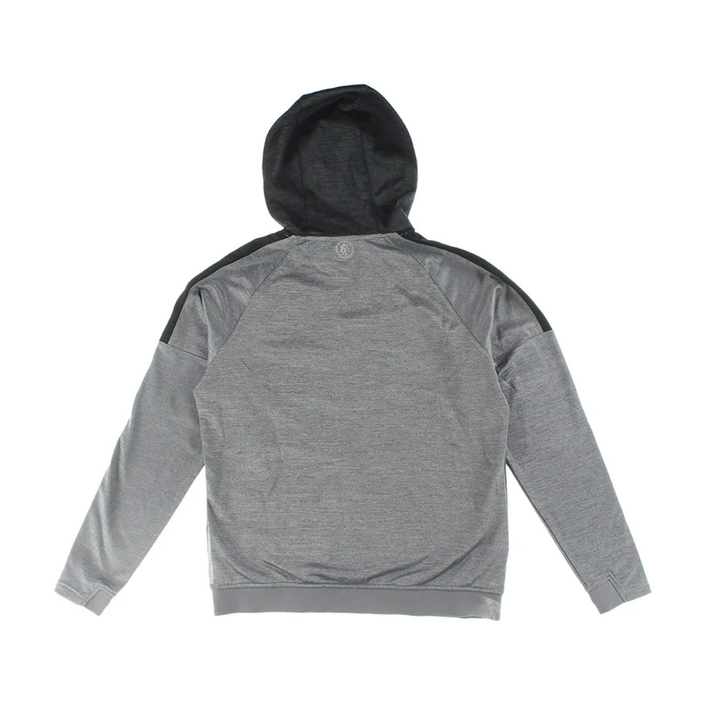 Gym King Focus 1/4 Zip Hood Mens Jackets Model MSS-TSTB242Z Color Black/Charcoal Made in China | 100% Authentic