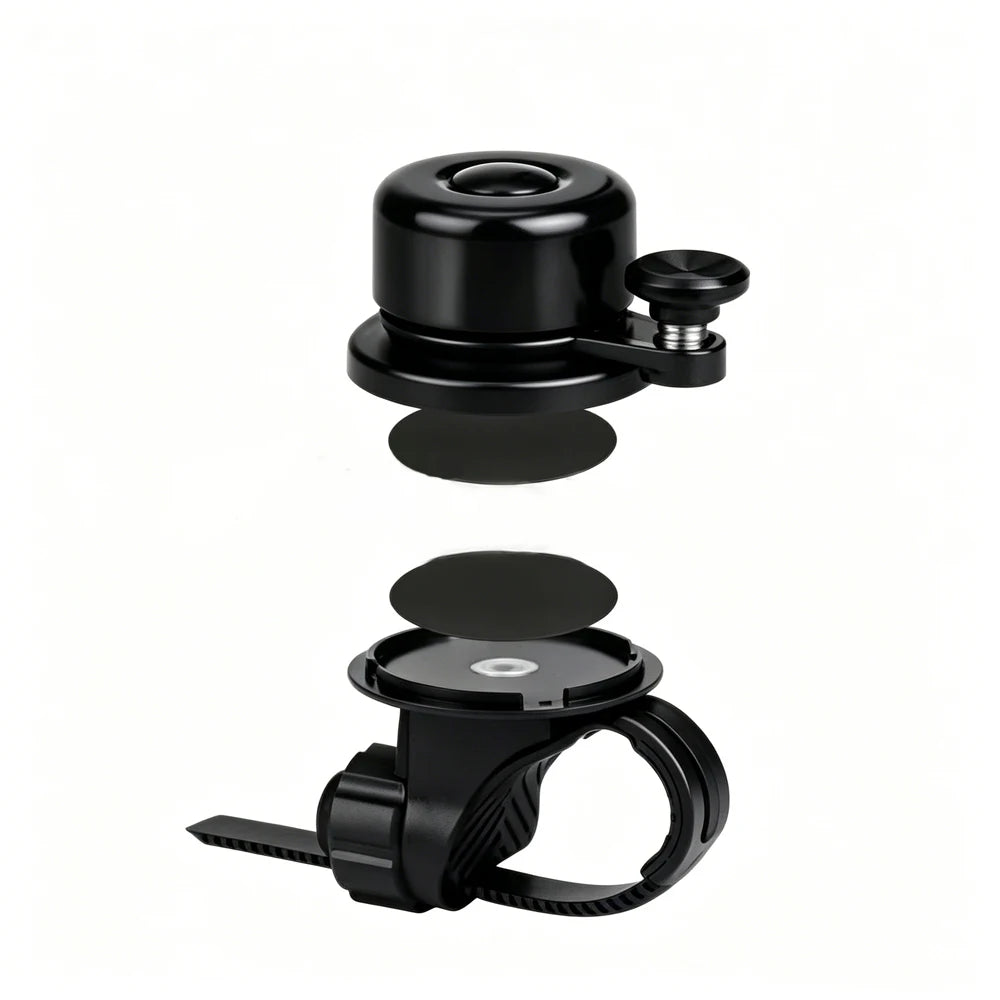 Global Location Aluminum Alloy Mini Bike Gold Bell Bicycle Air Tag GPS Tracker with Anti-lost Tag