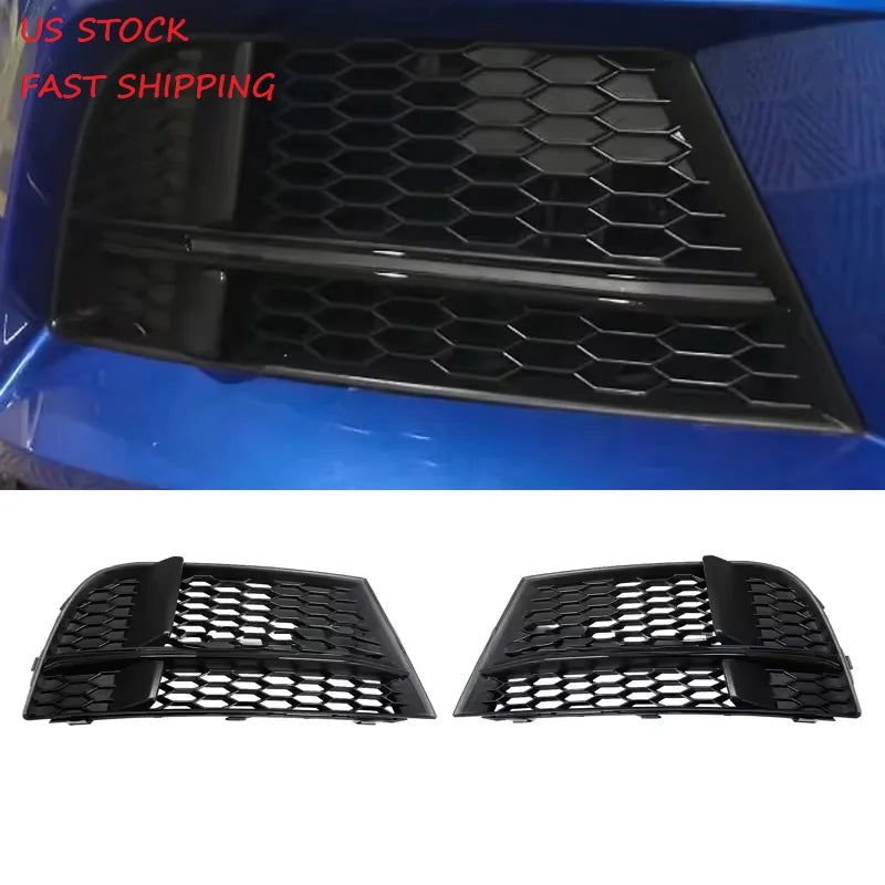 Car Fog Lamp Frame Foglight Fog Light Cover for Audi A3 S3 8V.5 S-Line 2017 2018 2019 RS3 Style