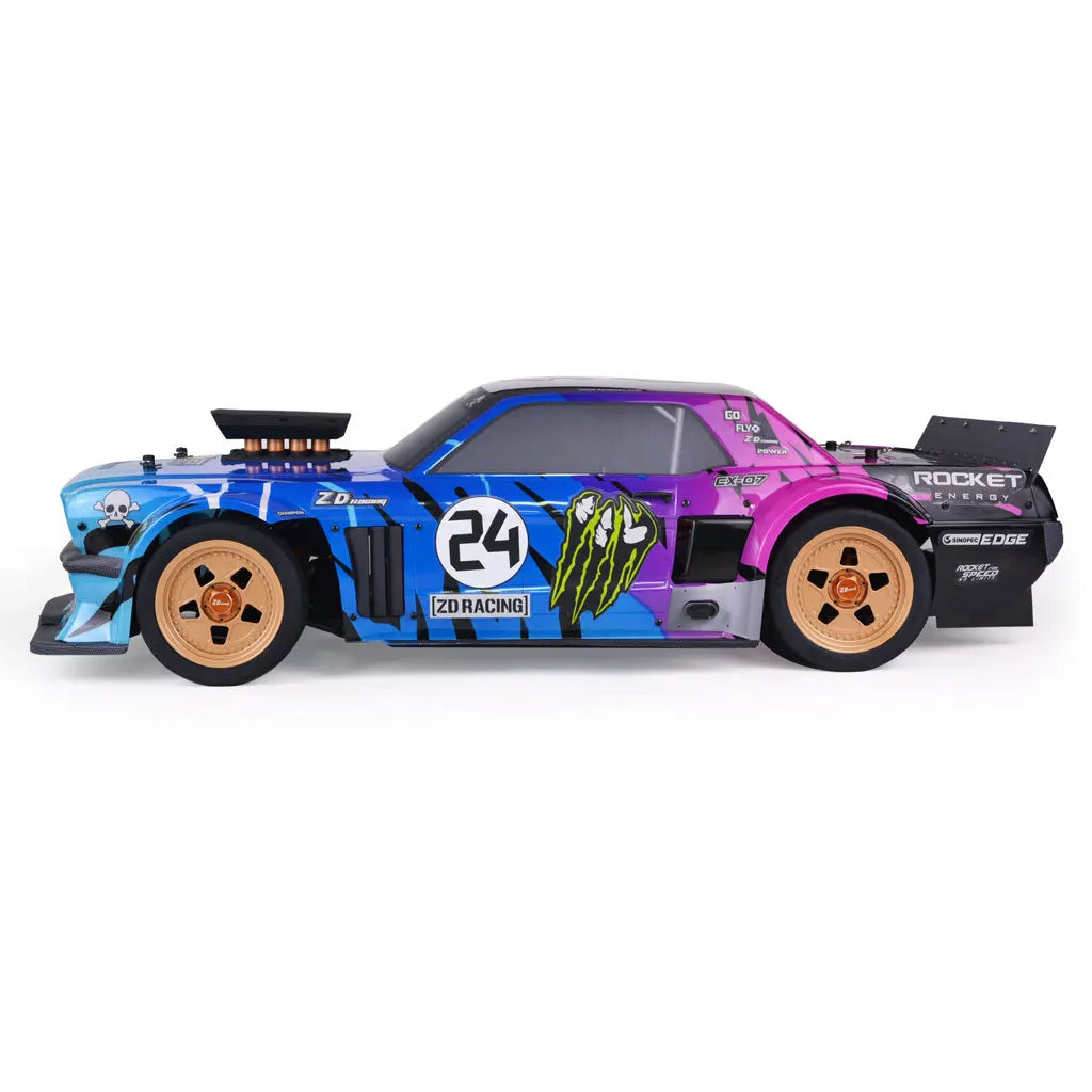 ZD Racing  6S  EX07  EX-07 1/7 4WD Electric Brushless On-road Rc Cars 130km/h High Speed