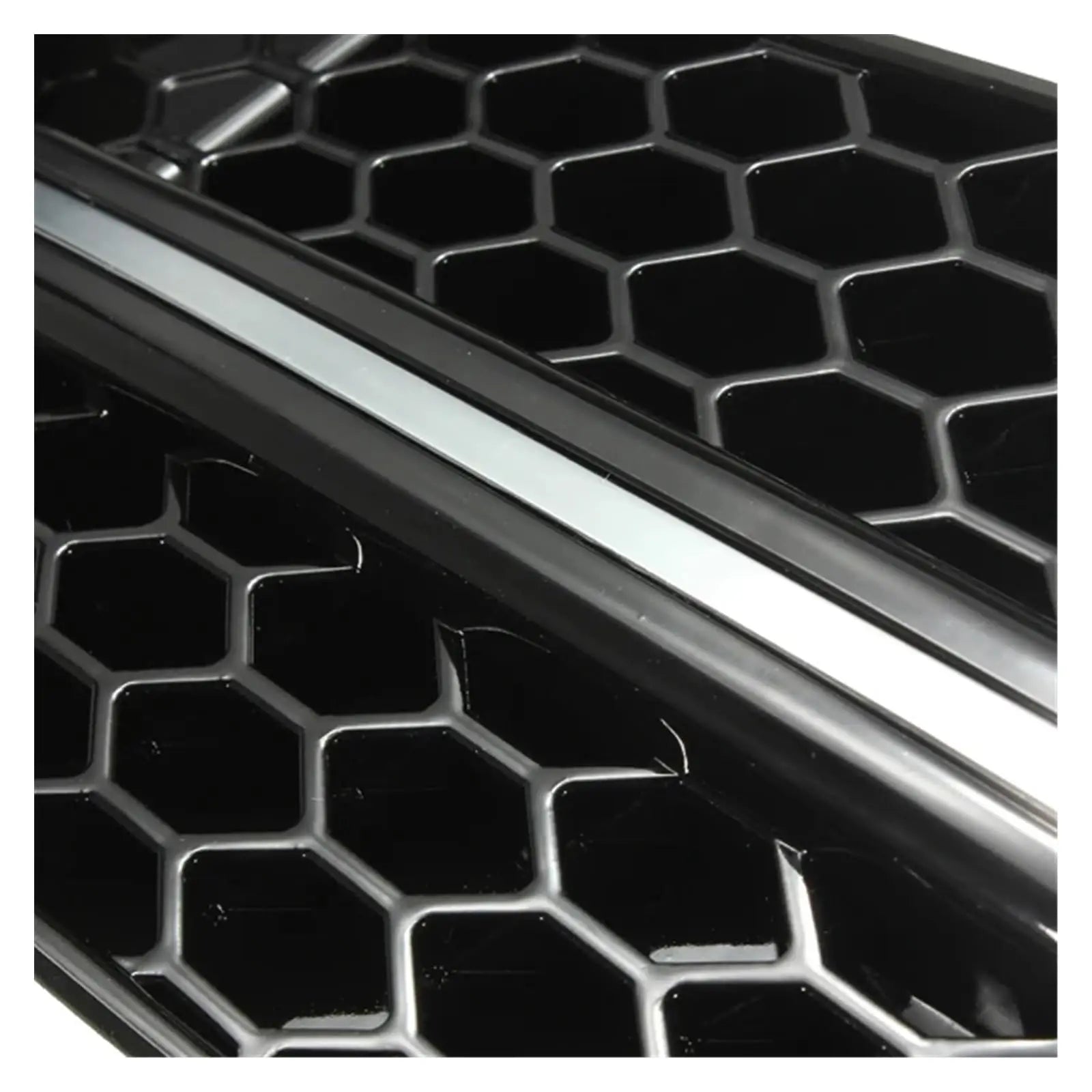 High Quality Chrome Ring Plastic A4 B8 FOG LAMP GRILLE for Audi A4 B8 2008 2009 2010 2011 2012