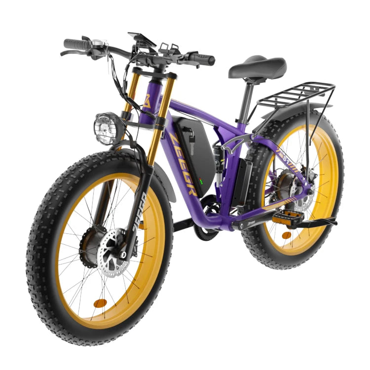 CA Warehouse 2000W Powerful Motor 26 Inch Fat Tire Electric Dirt Bike Electric Mountain Bike Fat Tire Electric Bike