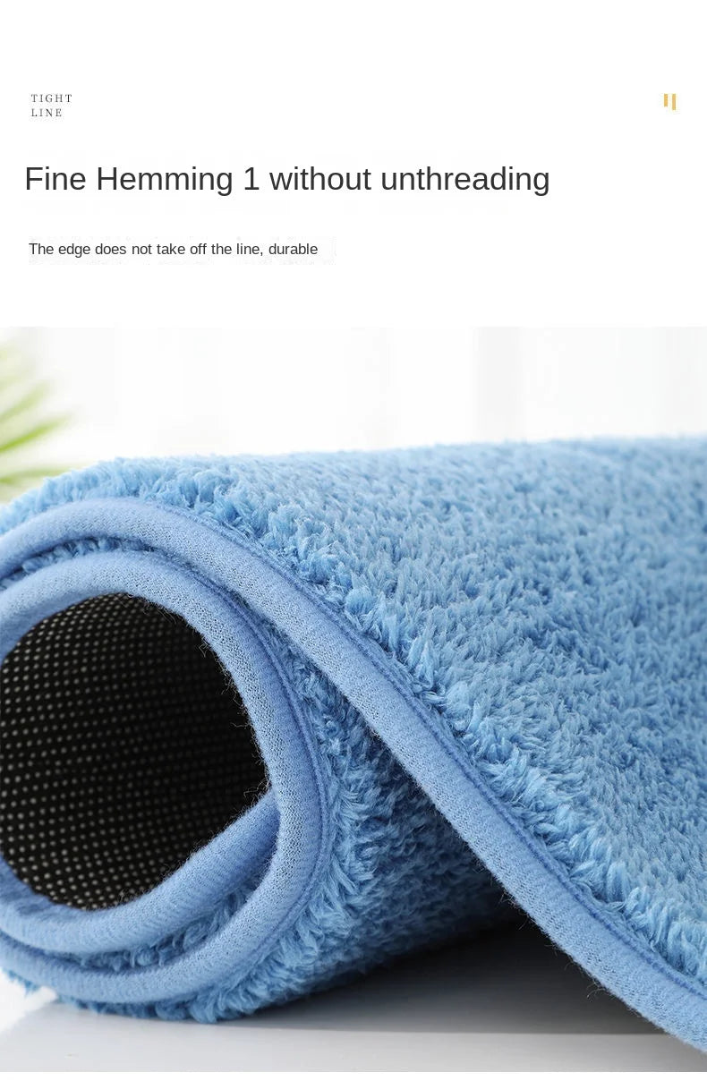Factory Hot SellingCustomizable Size High Quality Absorbent Non-Slip Polyester Floor Door  Room Bath Mats