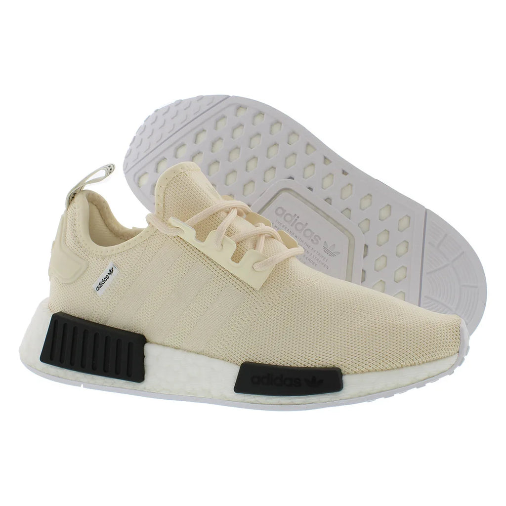For NMD_R1 Men's Running Shoes Off-White/Black Color | 100% Authentic Made in Vietnam Model MSS-GX9528