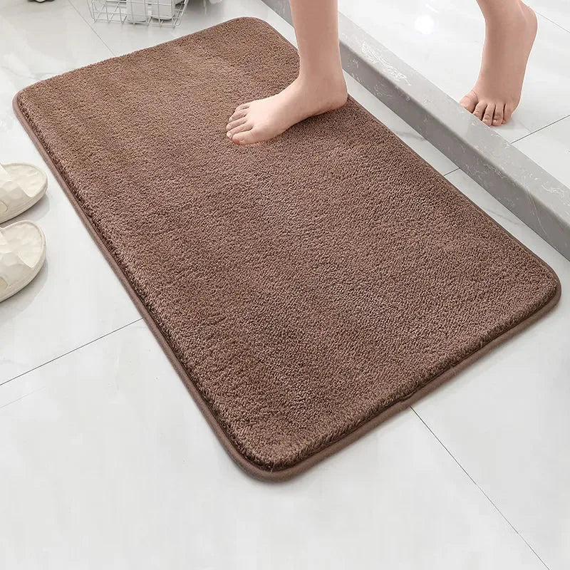 Factory Hot SellingCustomizable Size High Quality Absorbent Non-Slip Polyester Floor Door  Room Bath Mats