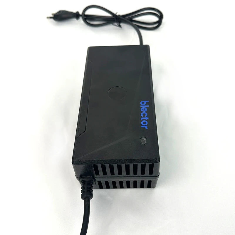 Blector 48V 20Ah Lightweight Plastic Lithium Ion Portable Battery Charger for Electric Scooter/Moped