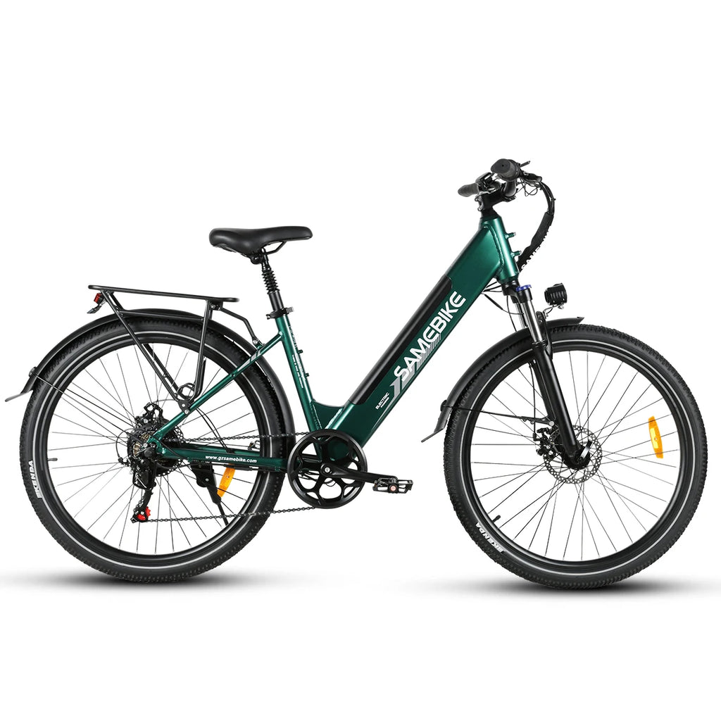 Overseas Warehouse 500W 36V 15Ah Integrated Lithium Battery Moped Style Spoke Rim Electric Hybrid City Bike