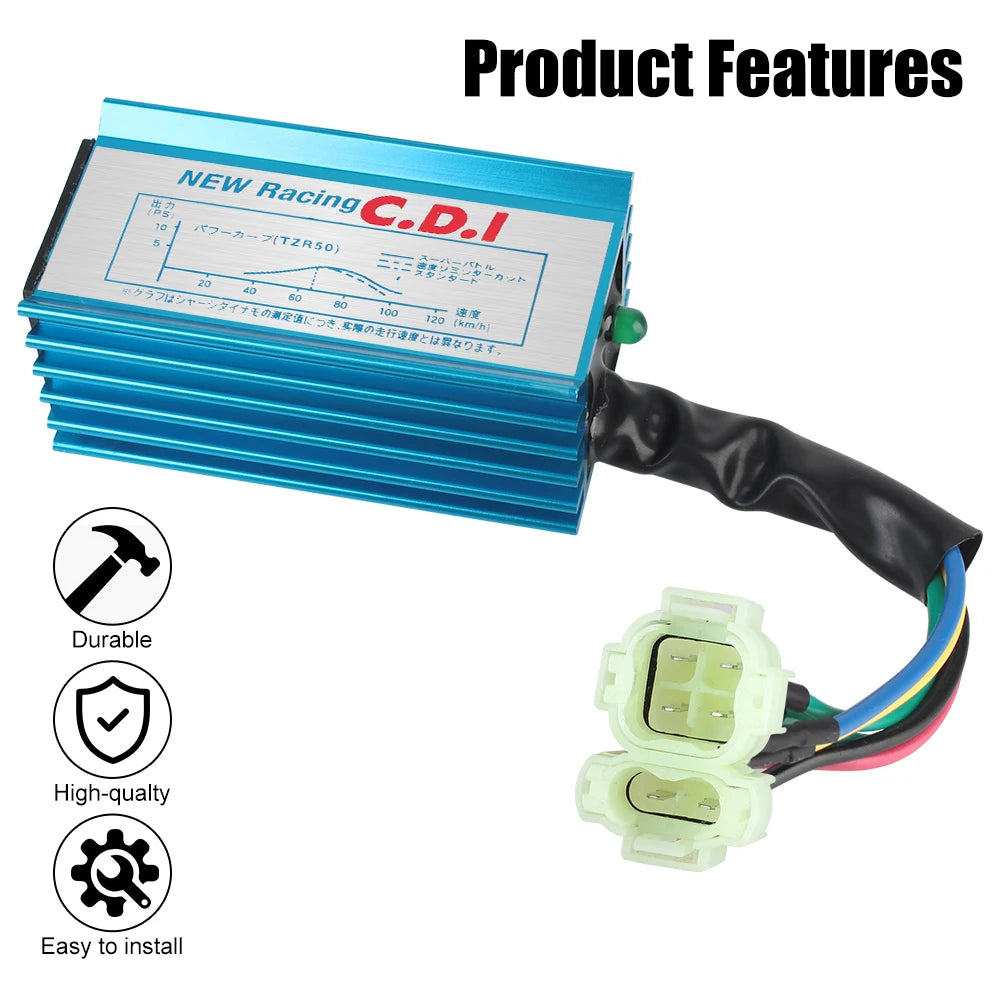 Motorcycle Ignition Coil CDI Electric Cable Wire Harness ATV Moped Parts for 50cc 70cc 90cc 110cc 125cc 150cc Honda XR50 CRF50