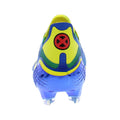 For Men's X Ghosted.1 FG Soccer Shoes Blue/Vivid Red/Bright Yellow Color Vietnam MSS-FY1223 | 100% Authentic