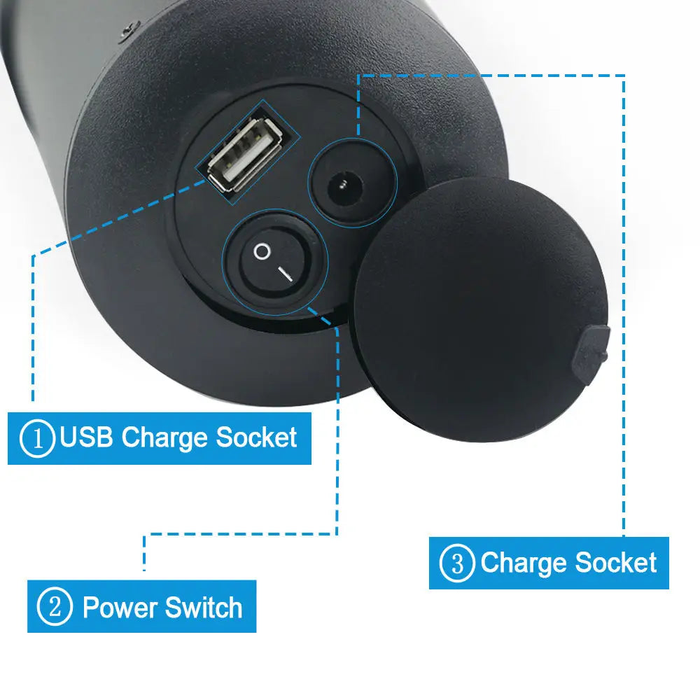 24V 36V 48V 7Ah 8Ah 9Ah 10Ah Water Bottle Style E-bike Battery With LED Indicator Lock for Folding Bike Small Electric Moped