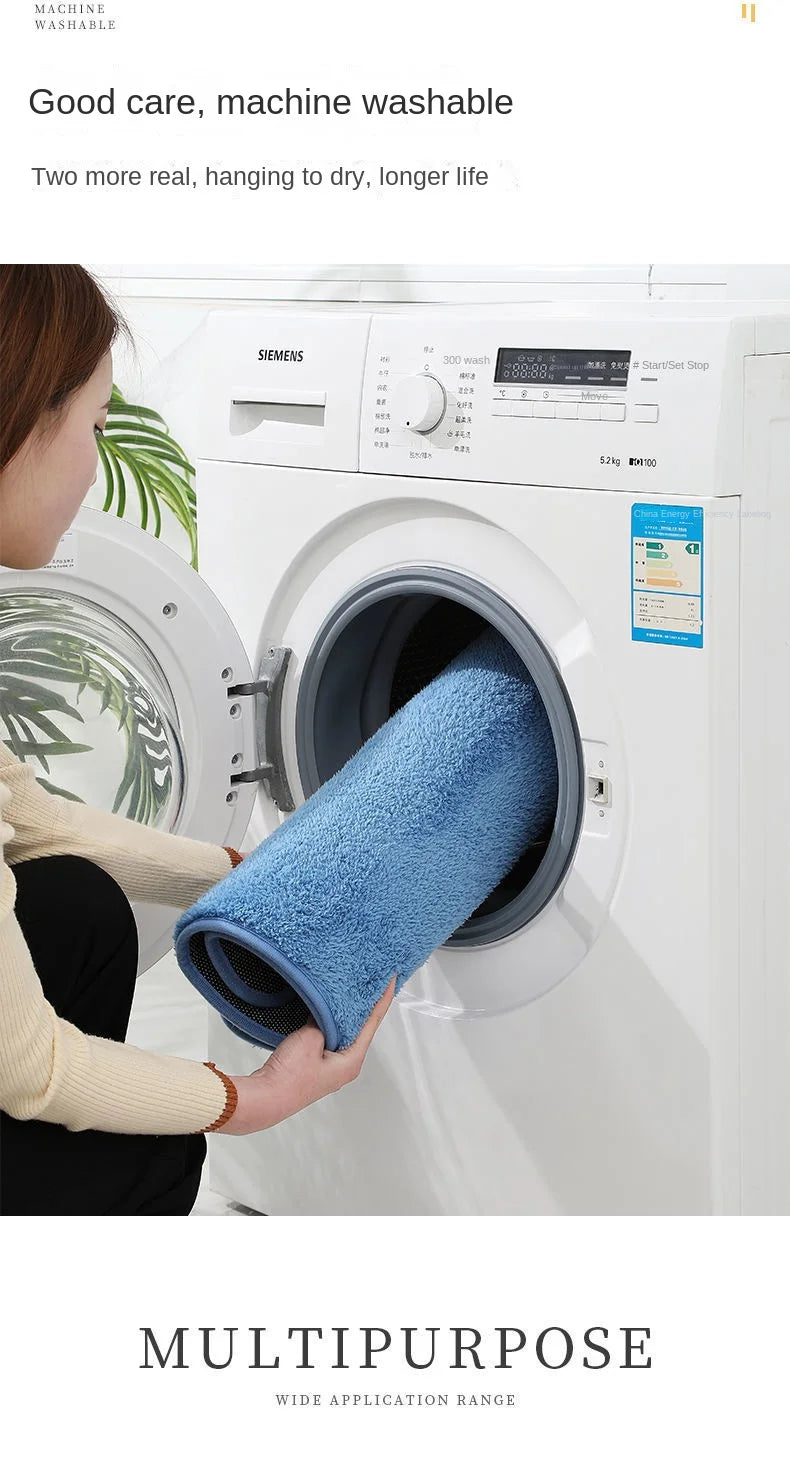 Factory Hot SellingCustomizable Size High Quality Absorbent Non-Slip Polyester Floor Door  Room Bath Mats