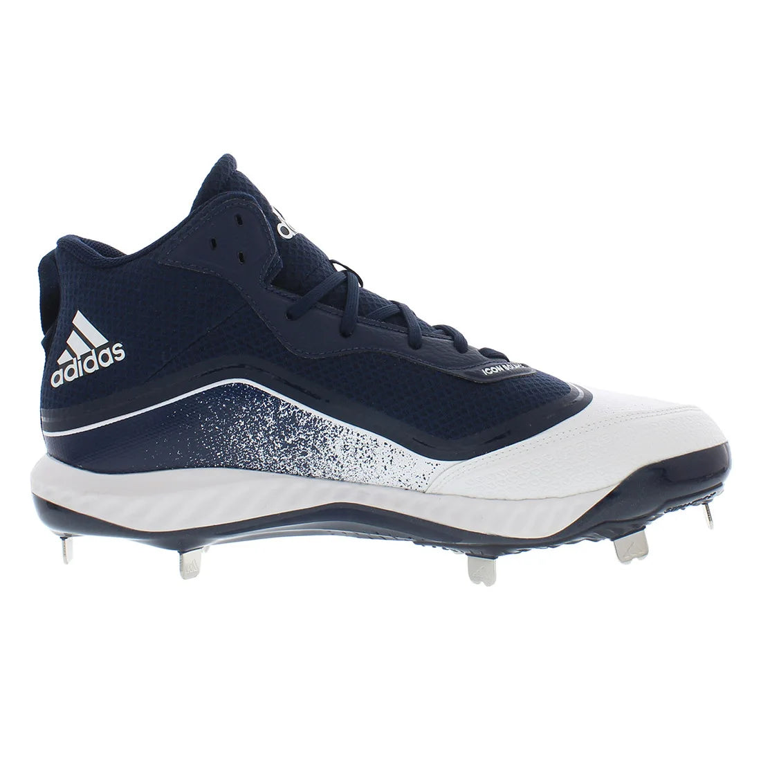 For Icon V Bounce Mid Men's Baseball Shoes White/Navy | 100% Authentic Made in Vietnam Model MSS-G28272