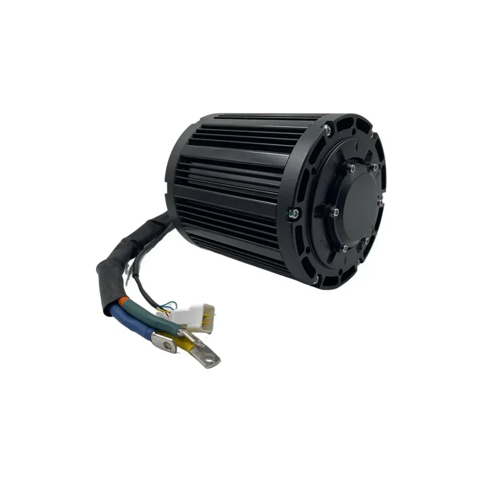 QS 138 90H 4000W IE 1 Efficiency Permanent Magnet Brushless Mid-Drive Train Motor for Electric Motorcycle Moped Vehicle Dirt