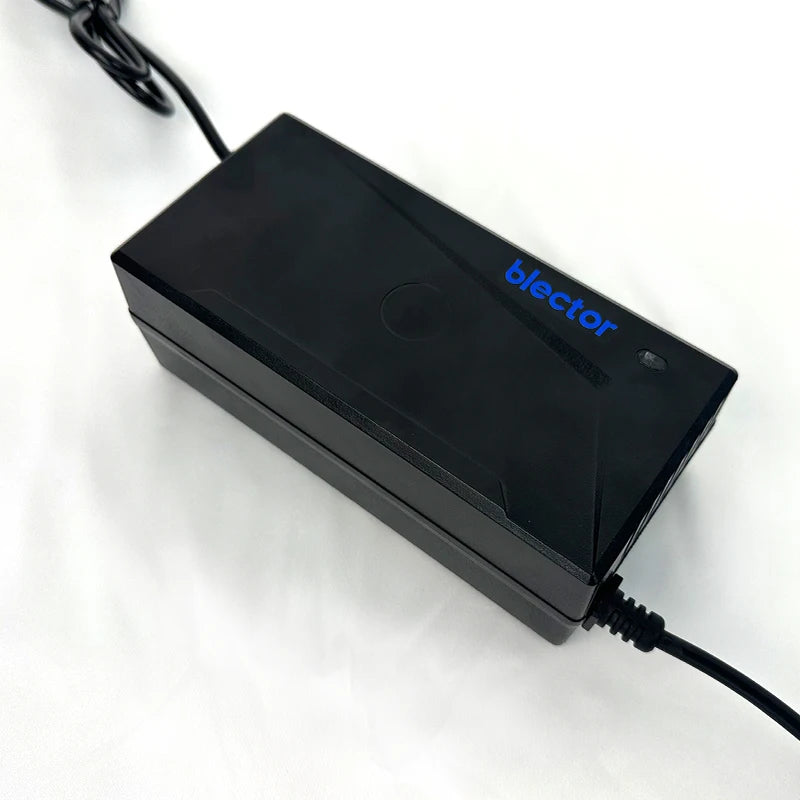 Blector 48V 20Ah Lightweight Plastic Lithium Ion Portable Battery Charger for Electric Scooter/Moped