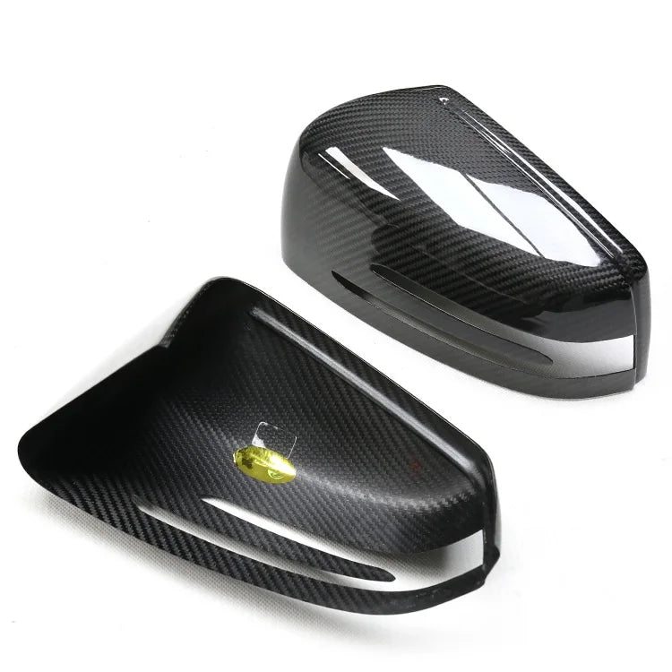 Car W204 W212 Carbon Fiber Replacement Rearview Mirror Shell  Protective Cover Housing for Mercedes-Benz W204 W212 CLA GLA