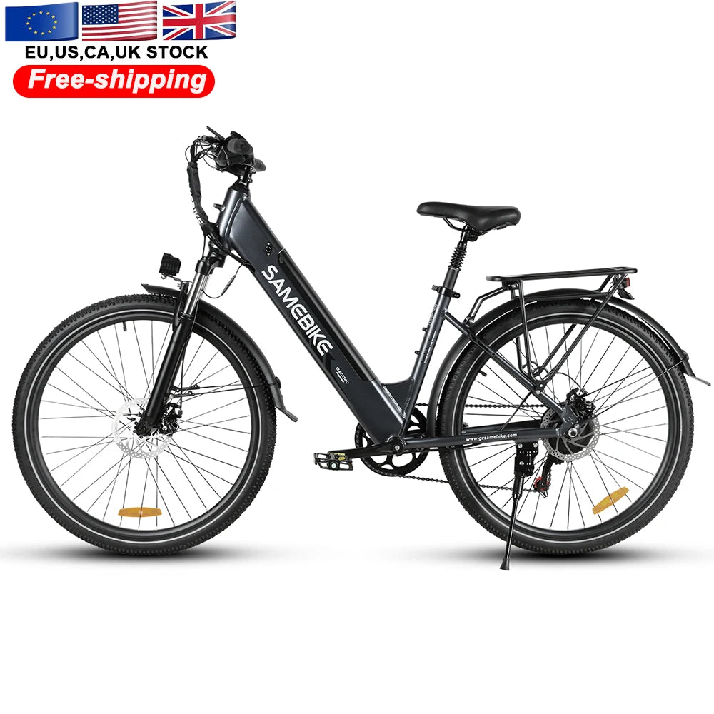 Fast Shipment 250W500D Hybrid Bike Fast All-Terrain Moped with 36v Lithium Battery and Disc Brake System Electric Bike