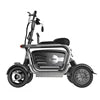 1000W Big Power 4 Wheel Electric Tricycle Removable Battery Folding Electric Moped Electric Mini Moped