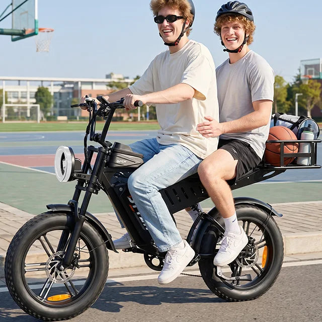 F6 DTTZH US Warehouse Fast Shipping Electric Bicycle Road Moped for Adults with NFC 48V15A With Rear Basket