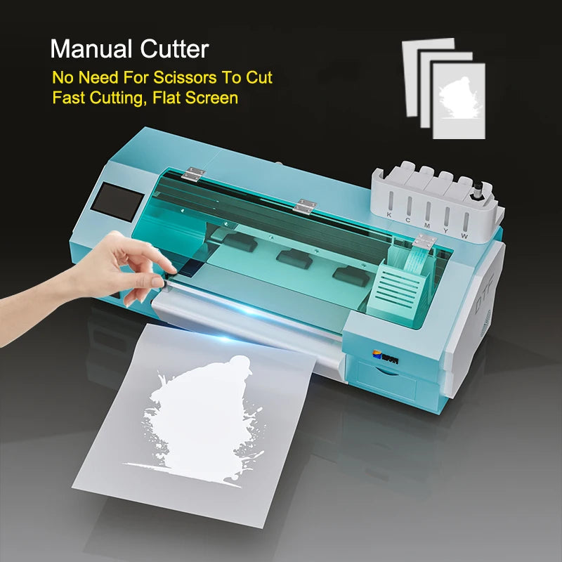 FCOLOR A3 DTF Printer DTF PET Film Printer A3 for T-shirt Printing with Powder Shaking Machine