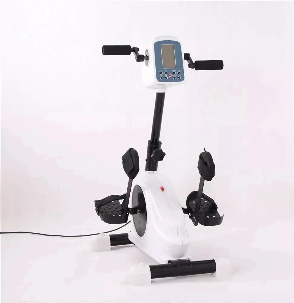 Professional Dual Bike Arm Leg Pedal Exerciser Portable Motorized Exercise Mini Bike for Home Use Rehabilitation Stroke Training