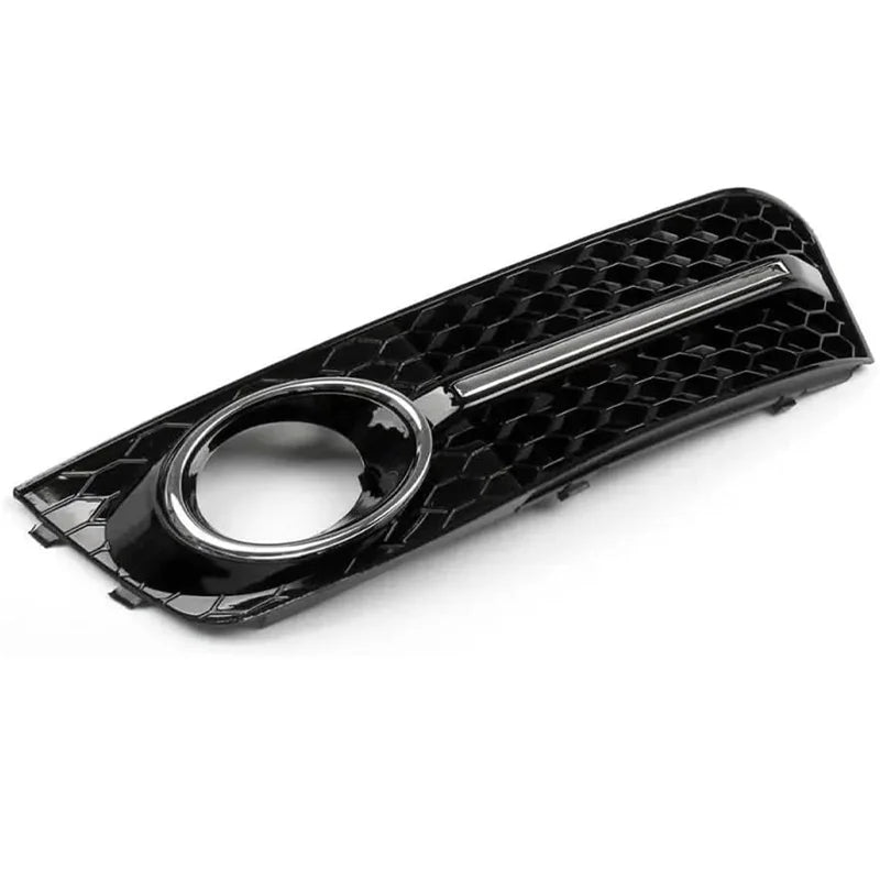 High Quality Chrome Ring Plastic A4 B8 FOG LAMP GRILLE for Audi A4 B8 2008 2009 2010 2011 2012