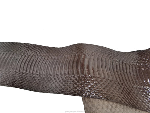 Anacondas Skin Eco-Friendly Finished Genuine Leather Grain for Clothing Materials Home Decor Craft Costumes Accessories