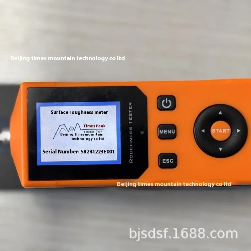 Portable Digital  Surface Roughness Meter 1-Year for Measuring Flat Concave Curved Surface Groove Small Holes Equipment