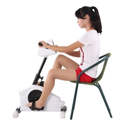Professional Dual Bike Arm Leg Pedal Exerciser Portable Motorized Exercise Mini Bike for Home Use Rehabilitation Stroke Training