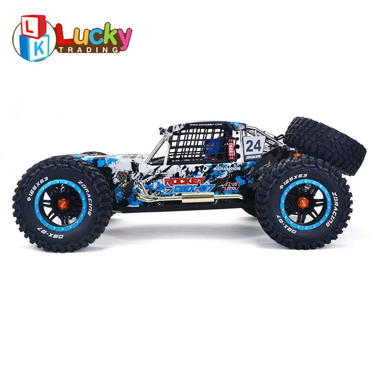 ZD Racing DBX 07 1/7 4WD 80km/h Fast Brushless RC Car 6S RTR Desert Buggy Off-Road Model