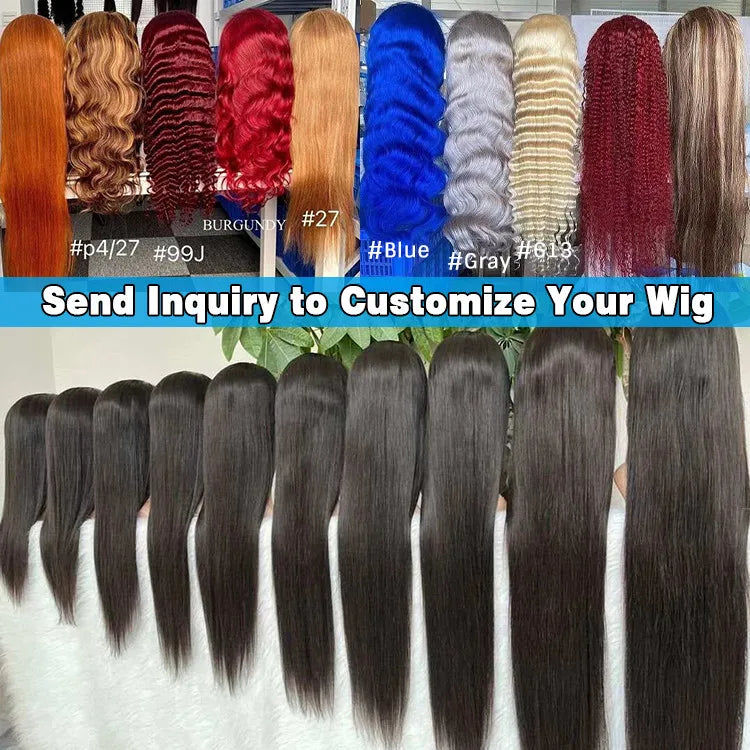 Wholesale 1B Black Color 150% 180% Density Silky Straight Human Hair 13x4 Hd Peruvian Hair Wig Lace Front Wigs for Black Women