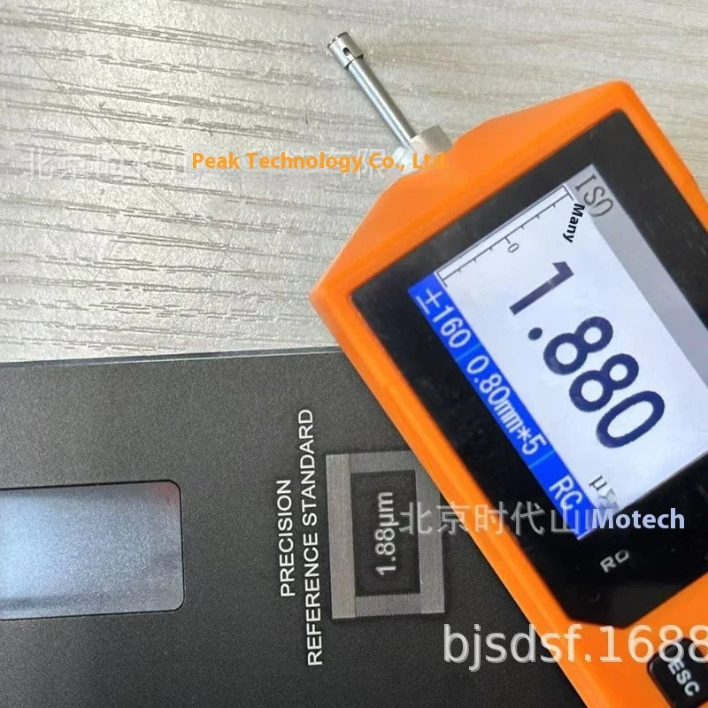 Portable Digital  Surface Roughness Meter 1-Year for Measuring Flat Concave Curved Surface Groove Small Holes Equipment