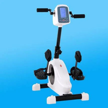 Electronic Portable Mini Bike Pedal Exercise Machine LCD Display Mini Cardio Exercise Bike Pedal for Arm/leg for Elderly
