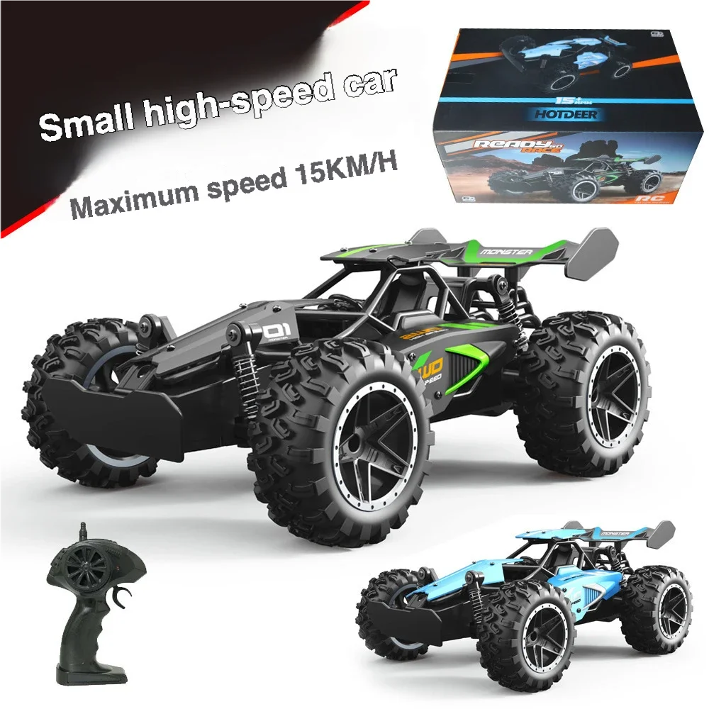 1: 18 Remote Control High-speed Four-wheel Drive Off-road Vehicle 2.4G High-speed Drop Resistant Remote Control Toy Car