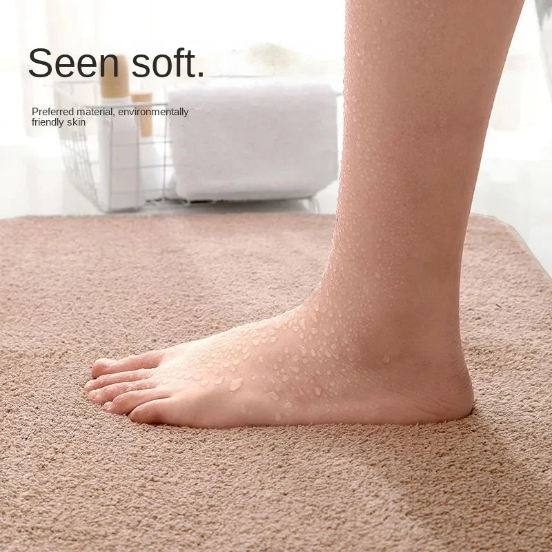 Factory Hot SellingCustomizable Size High Quality Absorbent Non-Slip Polyester Floor Door  Room Bath Mats